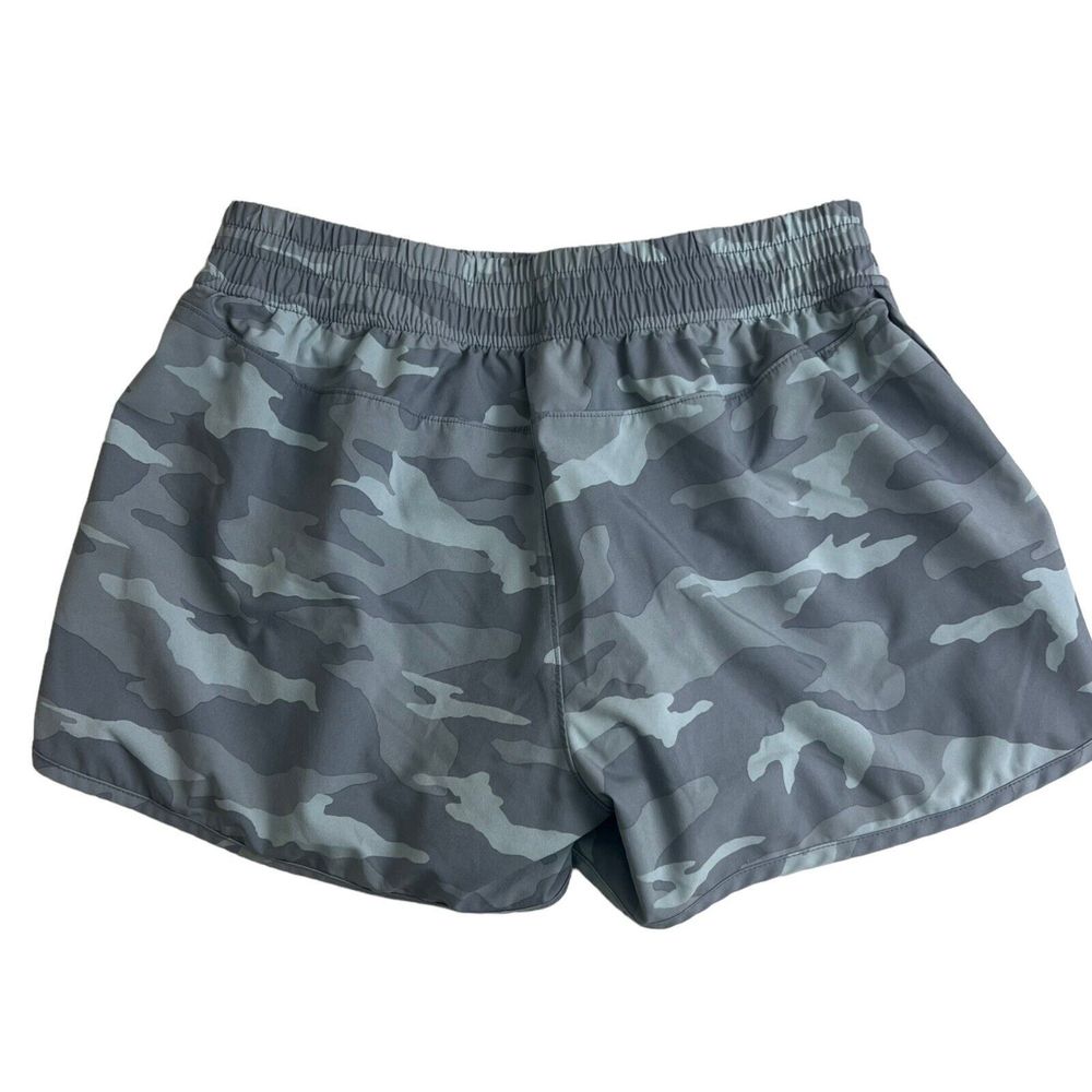 Athleta Girl Gray Camo Need For Speed 2.5" Short XL 14